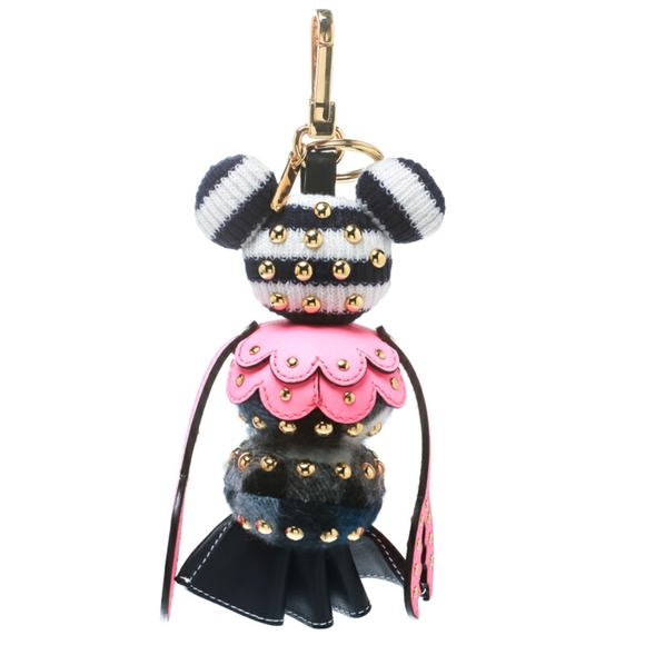 Studded Burberry Lobster bag charm key ring 100% Authentic - Picture 2 of 2